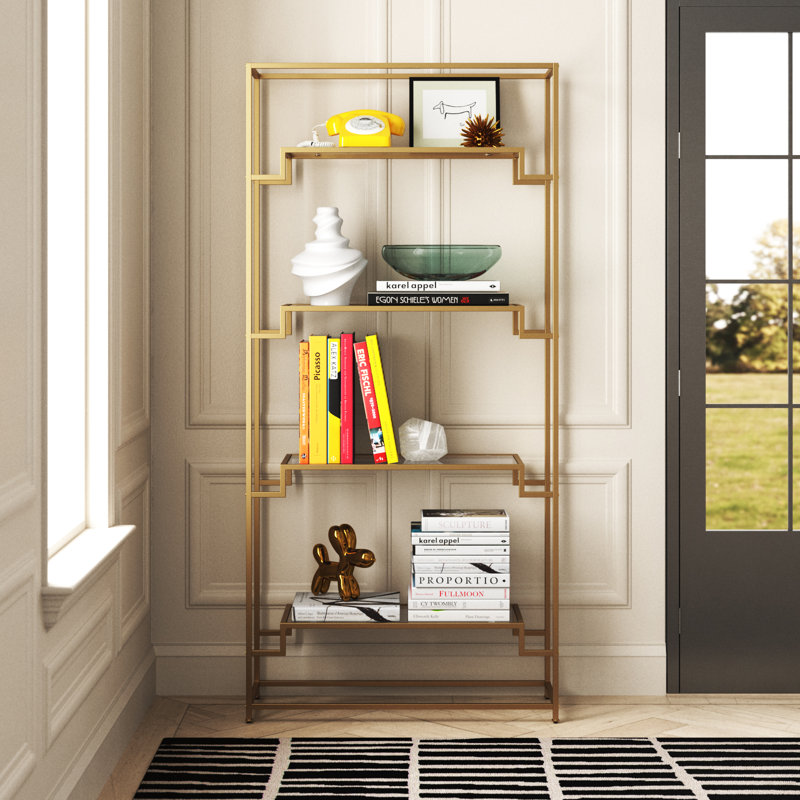 Willa Arlo Interiors Kamren Etagere Gold Reviews Wayfair